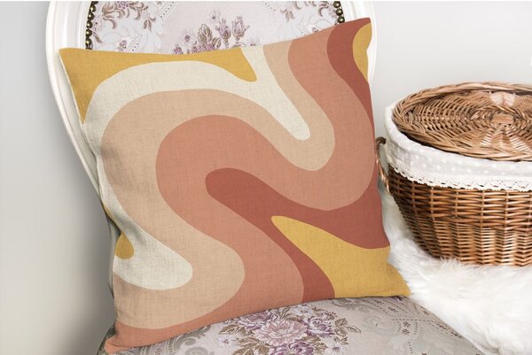 Povlak na polštář 43x43 cm Strawberry Creamsicle – Mila Home
