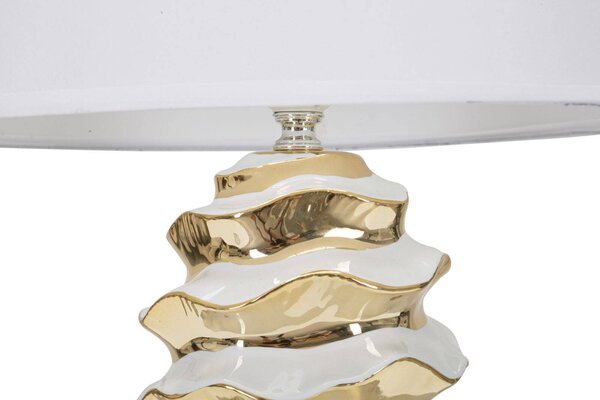 Stolní keramická lampa, 33 x 53 cm