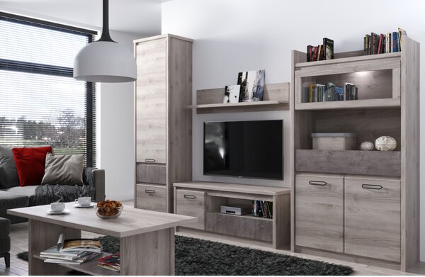 TV stolek/skříňka Jess new (kaštan nairobi)