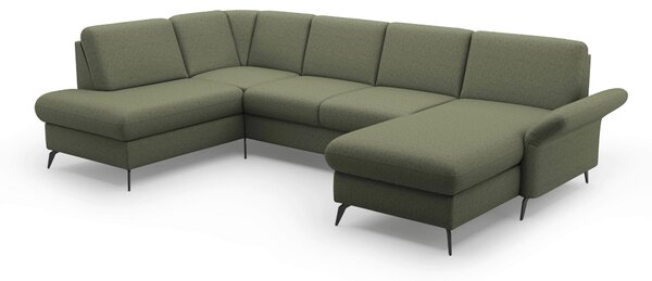 SEDACÍ SOUPRAVA, textil, olivově zelená Sit & More - Sedací soupravy, Online Only