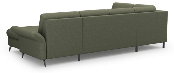 SEDACÍ SOUPRAVA, textil, olivově zelená Sit & More - Sedací soupravy, Online Only