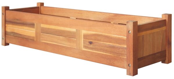 Vyvýšené záhony 2 ks akáciové dřevo 100 x 30 x 25 cm 3057522