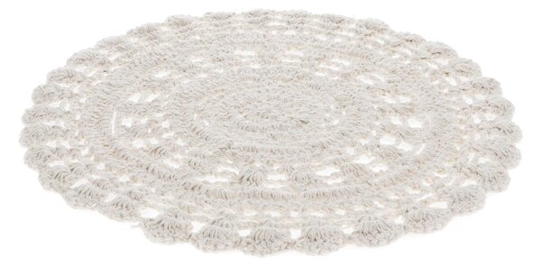 Prostírání s příměsí bavlny ø 35 cm Crochet – Rex London