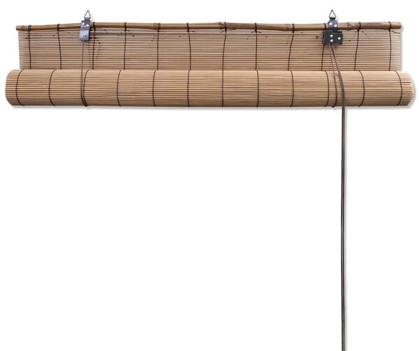 Zatemňovací rolety z bambusu 2 ks 80 x 160 cm hnědé 3057518