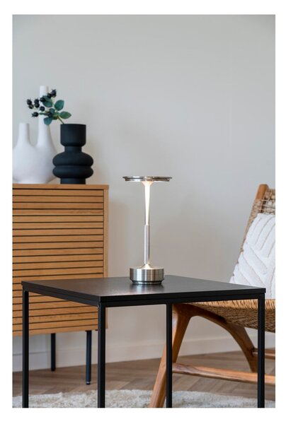 LED stolní lampa ve stříbrné barvě (výška 28,5 cm) Lyneham – House Nordic