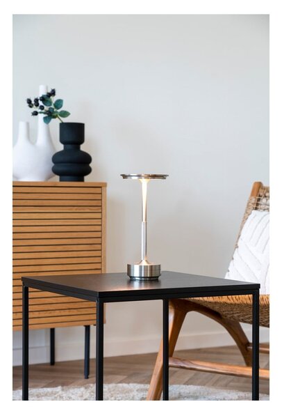 LED stolní lampa ve stříbrné barvě (výška 28,5 cm) Lyneham – House Nordic