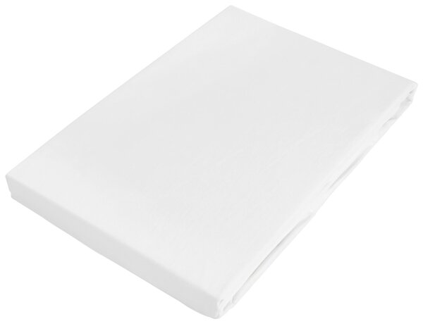 ELASTICKÉ PROSTĚRADLO, satén, bílá, 190/200 cm Novel - Prostěradla