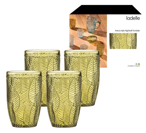 Sklenice v sadě 4 ks 450 ml Areca – Ladelle
