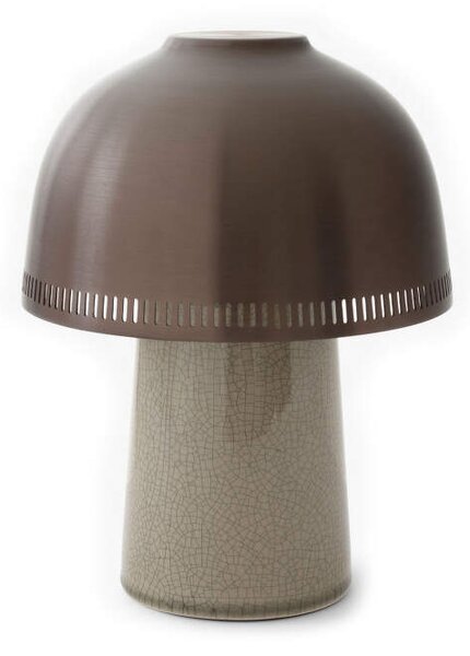 &Tradition Přenosná lampa Raku SH8, Beige Grey & Bronzed 133167A117