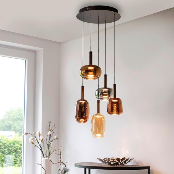 ZÁVĚSNÉ LED SVÍTIDLO, 55/55/200 cm - Závěsná světla