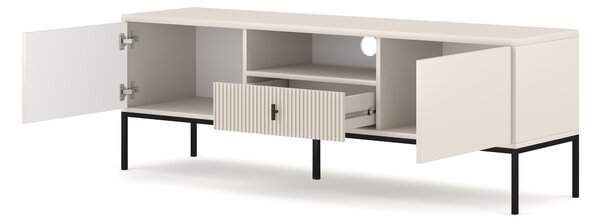 TV stolek/skříňka Magara 2D1S (kašmír + černá)
