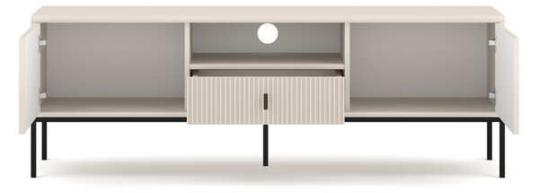 TV stolek/skříňka Magara 2D1S (kašmír + černá)