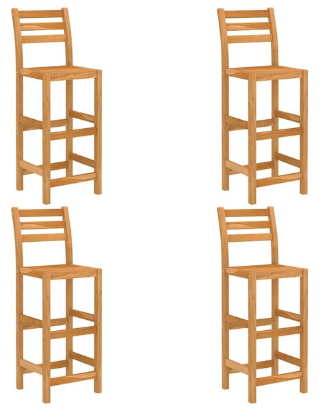 5dílný zahradní barový set masivní akáciové dřevo 3057850
