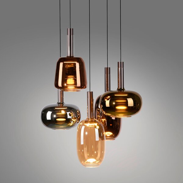 ZÁVĚSNÉ LED SVÍTIDLO, 55/55/200 cm - Závěsná světla