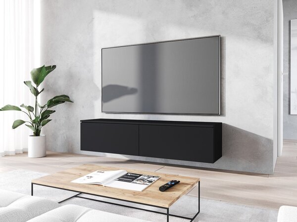 TV stolek Dlone 140, Barva: černý grafit, Osvětlení: bez osvětlení 5903211316715