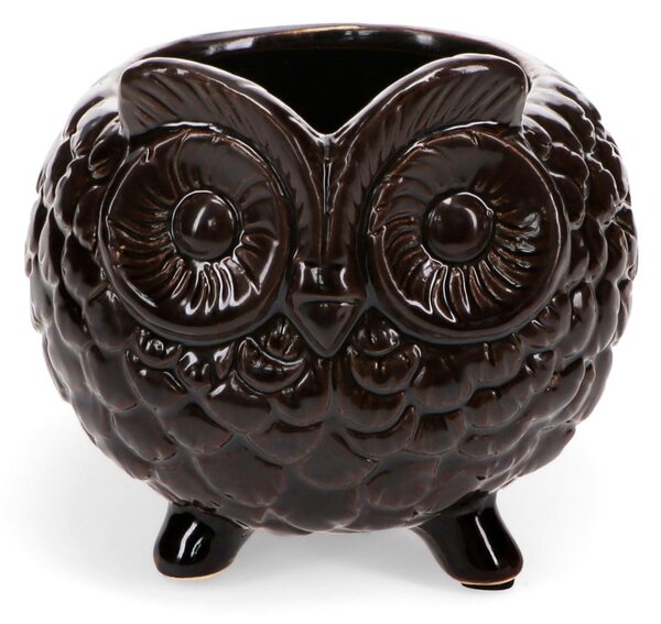 Keramický obal na květináč ø 11 cm Owl – Rex London