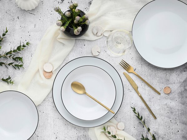 JÍDELNÍ SOUPRAVA 18dílnéporcelán Creatable - Online Only nádobí, Online Only