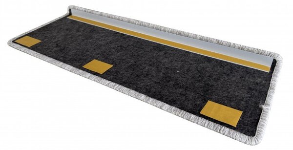 Vopi Nášlapy na schody Nature NEW béžová obdélník, samolepící - 24x65 obdélník (rozměr včetně ohybu)