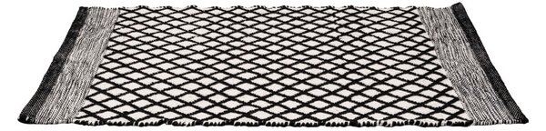 Černobílá koupelnová předložka z recyklovaného plastu 50x80 cm Tara – Wenko