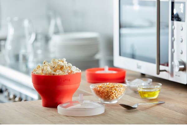 Nádoba na přípravu popcornu v mikrovlnce v sadě 2 ks – Lékué