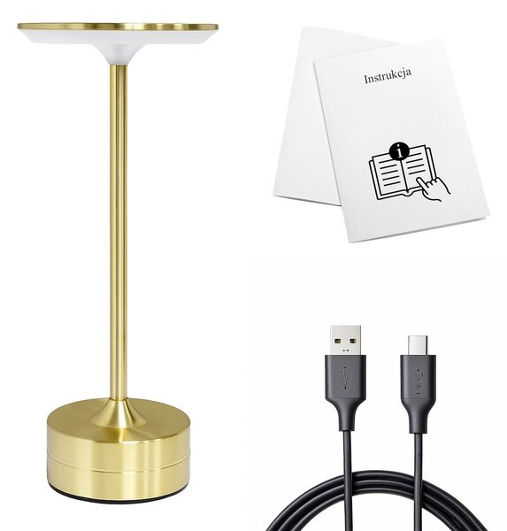 Stolní LED lampa Tavolo, 1x LED 2,5w, 3000-6000k, g