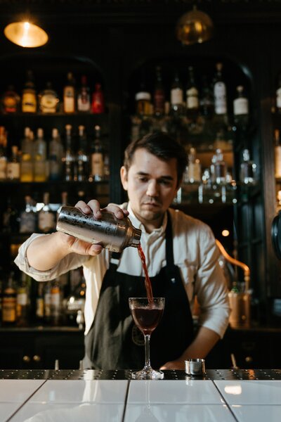 Barmanská sada Norwich, 18 dílů – nerez