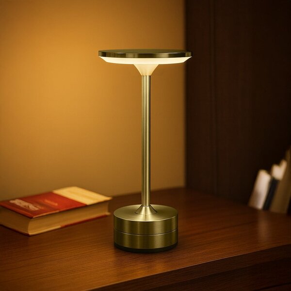 Stolní LED lampa Tavolo, 1x LED 2,5w, 3000-6000k, g