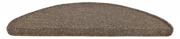 Vopi Nášlapy na schody Nature NEW přírodní půlkruh, samolepící - 24x65 půlkruh (rozměr včetně ohybu)