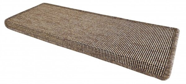 Vopi Nášlapy na schody Nature NEW přírodní obdélník, samolepící - 24x65 obdélník (rozměr včetně ohybu)