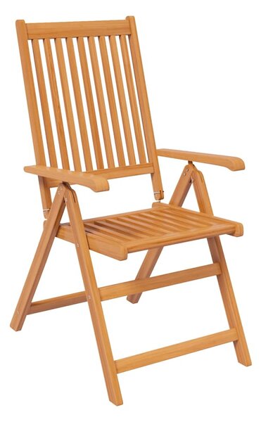 7dílný zahradní jídelní set masivní akáciové dřevo 150-200 cm 3079638