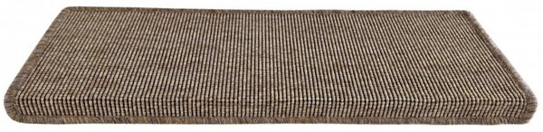 Vopi Nášlapy na schody Nature NEW přírodní obdélník, samolepící - 24x65 obdélník (rozměr včetně ohybu)
