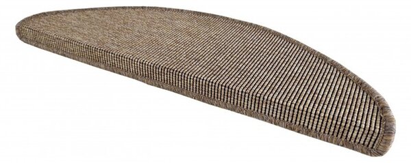 Vopi Nášlapy na schody Nature NEW přírodní půlkruh, samolepící - 24x65 půlkruh (rozměr včetně ohybu)