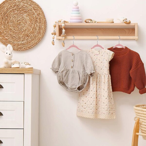 Sametová ramínka Mini, sada 30 ks – šedá, růžová, fialová