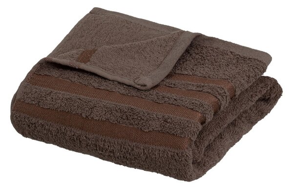Hnědá froté bavlněná osuška 70x140 cm Simple – Casa Selección