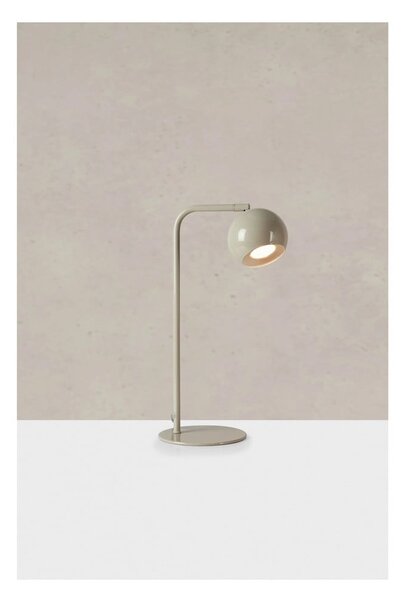 Šedobéžová stolní lampa s kovovým stínidlem (výška 39,5 cm) Pop – Markslöjd