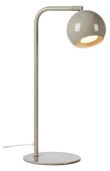 Šedobéžová stolní lampa s kovovým stínidlem (výška 39,5 cm) Pop – Markslöjd