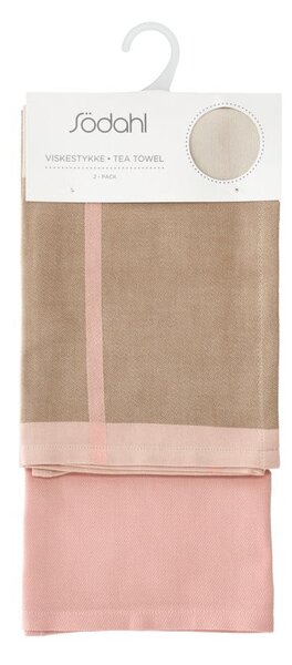 Bavlněné utěrky v sadě 2 ks 50x70 cm Blocks – Södahl