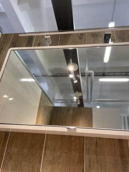 Lavedo Toscana White 100 zrcadlová skříňka do koupelny s LED osvětlením