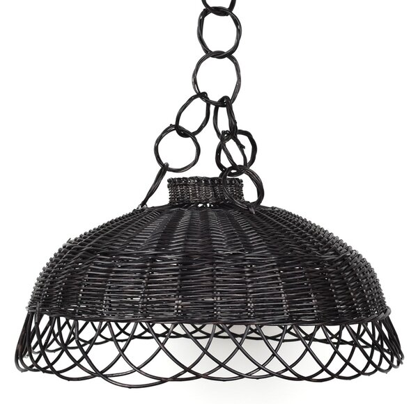 Lustr proutěný malovaný (stínítko) Luce III. průměr 45 x v.21/52(cm)