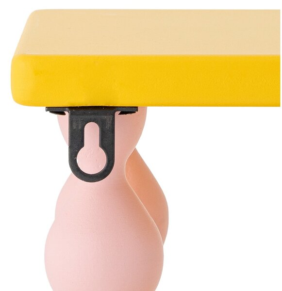 Žlutá patrová dětská police 60 cm Bibiola – Bloomingville Mini