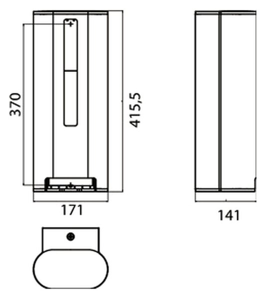 Emco System 2 - Zásobník toaletního papíru, chrom 350000105