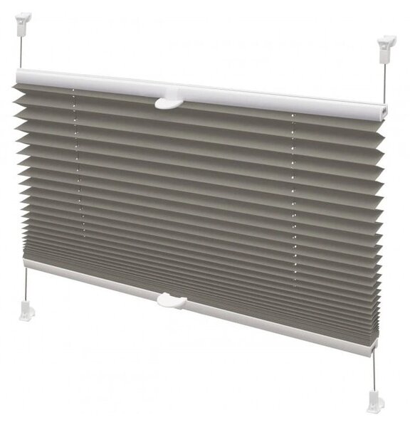 Antracitová roleta 42,5x150 cm Plisé Verona Termo – Gardinia