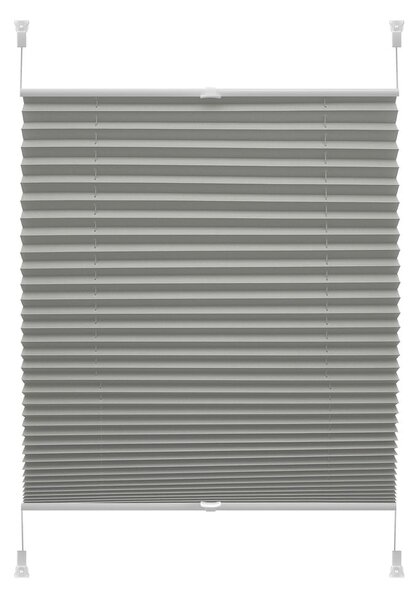 Antracitová roleta 42,5x150 cm Plisé Verona Termo – Gardinia