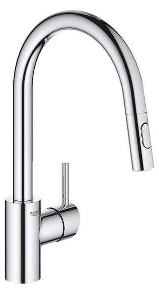GROHE Concetto - Páková dřezová baterie, DN 15, Chrom 31483002