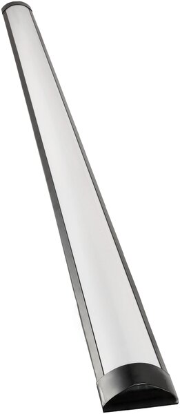 4x LED garážová lampa 120cm 36W 3600lm černá 4500k BERGE
