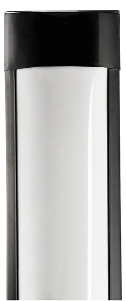 4x LED garážová lampa 120cm 36W 3600lm černá 4500k BERGE
