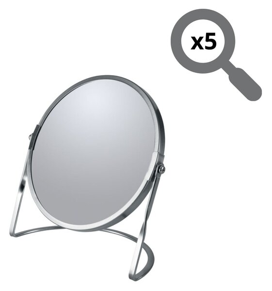 Kosmetické zvětšovací zrcadlo (zvětšení 5x) ø 18 cm Akira – Spirella