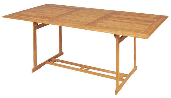 7dílný zahradní jídelní set masivní teakové dřevo 3059565