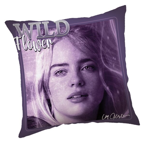 Dětský polštářek 40x40 cm Billie Eilish – Jerry Fabrics