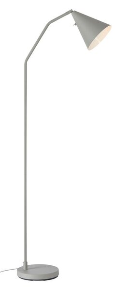 Šedá LED stmívatelná stojací lampa s kovovým stínidlem (výška 144 cm) Funil – Markslöjd